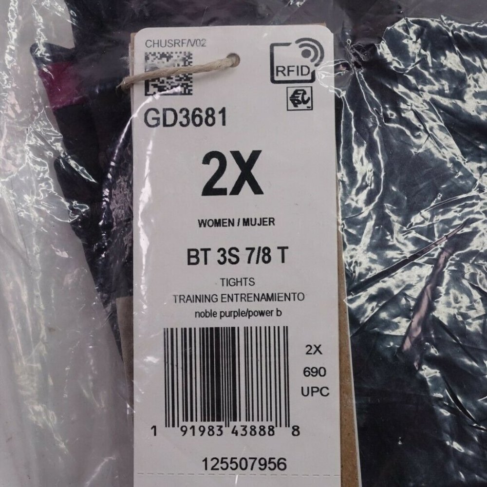 NEW adidas 3-Stripe Believe This 7/8 Plus Size - Picture 9 of 11